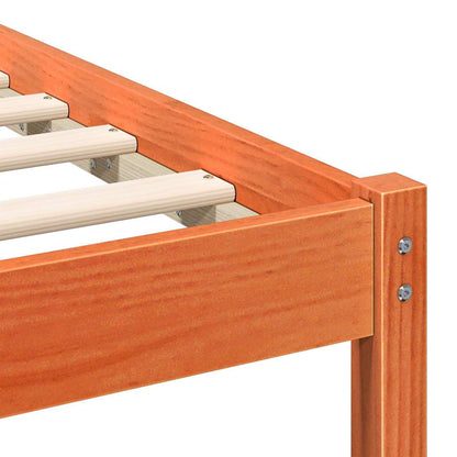 Struttura del letto Marrone cerato 90 x 190 cm Pino massello | homemem39