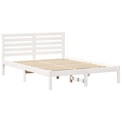 Struttura del letto Bianco 120 x 190 cm Pino massello | homemem39