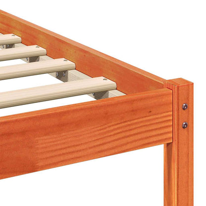 Struttura del letto Marrone cerato 80 x 210 cm Pino massello | homemem39