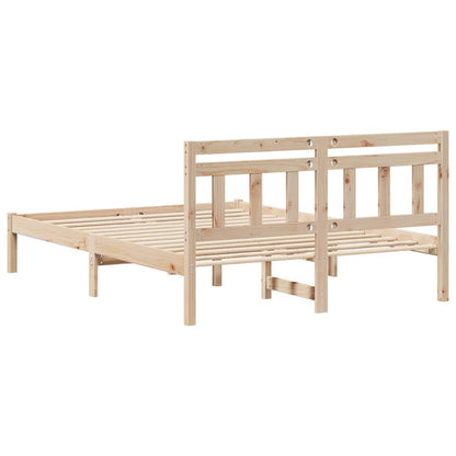 Struttura del letto Marrone 120 x 200 cm Pino massello | homemem39
