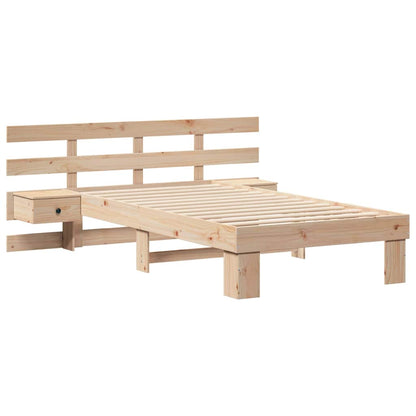 Struttura del letto Marrone 80 x 200 cm Pino massello | homemem39