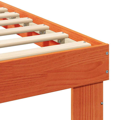 Struttura del letto Marrone cerato 75 x 190 cm Pino massello | homemem39
