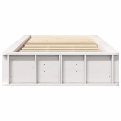 Struttura del letto Bianco 75 x 190 cm Pino massello | homemem39