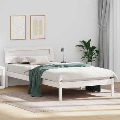 Struttura del letto Bianco 90 x 200 cm Pino massello | homemem39