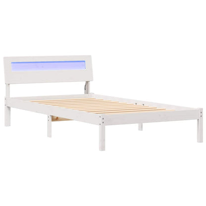 Struttura del letto Bianco 80 x 200 cm Pino massello | homemem39