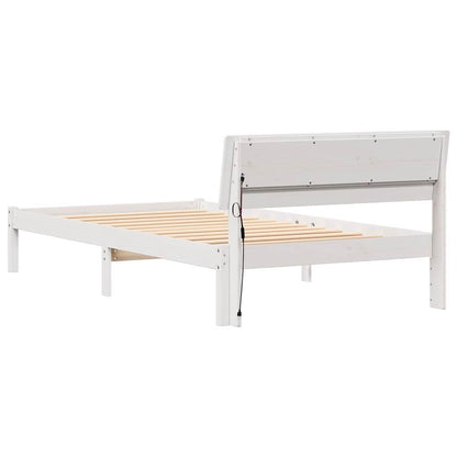 Struttura del letto Bianco 80 x 200 cm Pino massello | homemem39