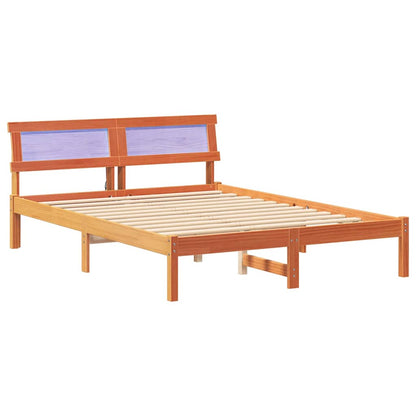 Struttura del letto Marrone cerato 120 x 200 cm Pino massello | homemem39