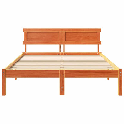 Struttura del letto Marrone cerato 120 x 200 cm Pino massello | homemem39