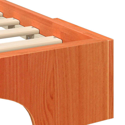 Struttura del letto Marrone 90 x 220 cm Pino massello | homemem39