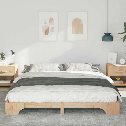Struttura del letto Marrone 180 x 220 cm Pino massello | homemem39