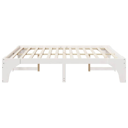 Struttura del letto Bianco 180 x 200 cm Pino massello | homemem39