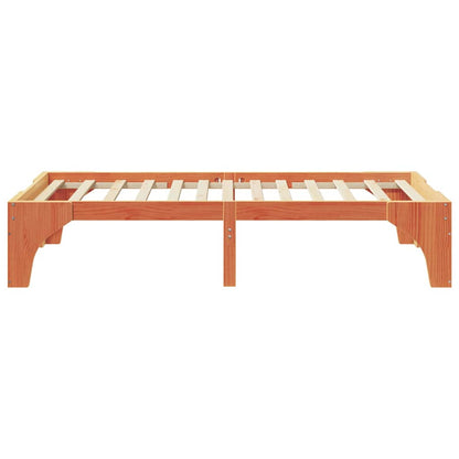 Struttura del letto Marrone 90 x 190 cm Pino massello | homemem39