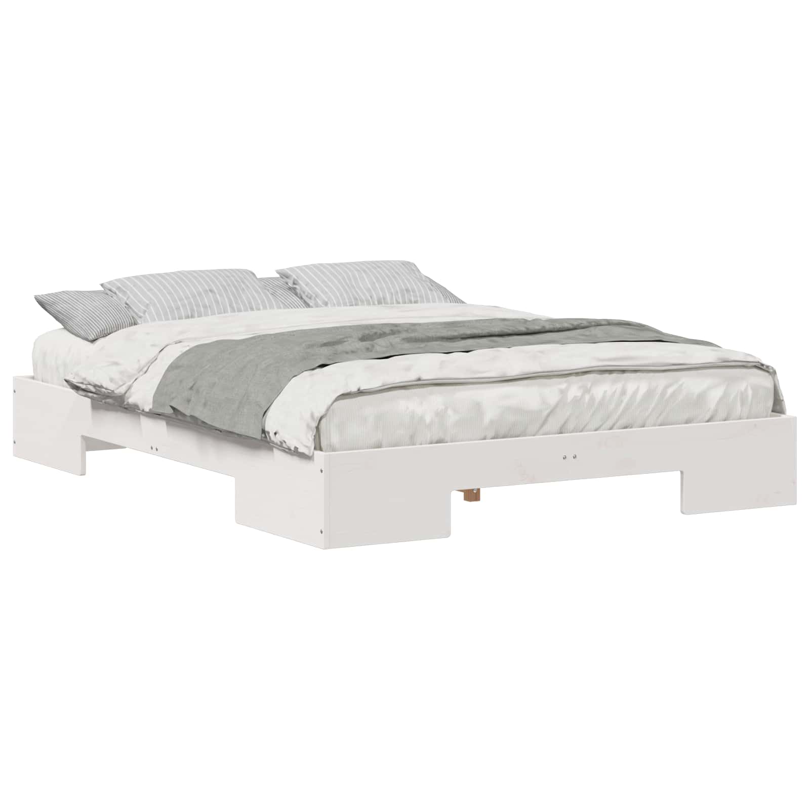 Struttura del letto Bianco 140 x 200 cm | homemem39