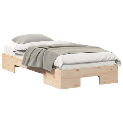 Struttura del letto Marrone 75 x 190 cm | homemem39