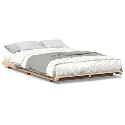 Struttura letto a terra Marrone 120 x 200 cm