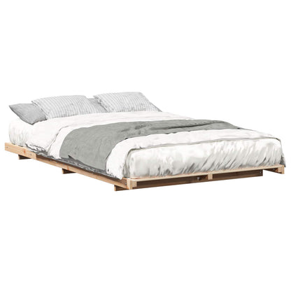 Struttura del letto Marrone 120 x 190 cm Pino massello | homemem39