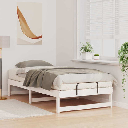 Struttura del letto Bianco 90 x 200 cm Pino massello | homemem39