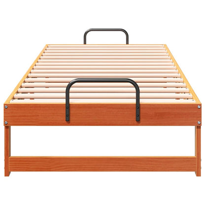 Struttura del letto Marrone 80 x 200 cm Pino massello | homemem39
