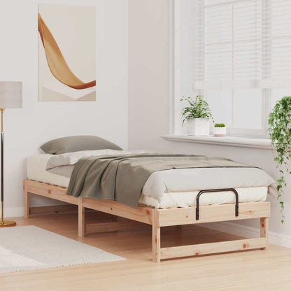 Struttura del letto Marrone 80 x 210 cm Pino massello | homemem39