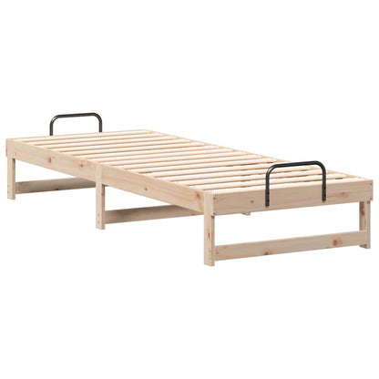 Struttura del letto Marrone 80 x 210 cm Pino massello | homemem39