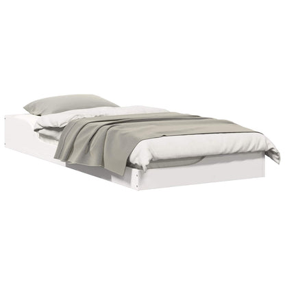 Struttura del letto Bianco 90 x 200 cm Pino massello | homemem39