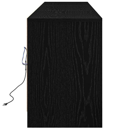 Mobile TV Nero 182 x 34 x 50 cm