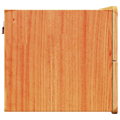 Comodino 2 pcs Marrone 39 x 34 x 33 cm Legno di pino massello