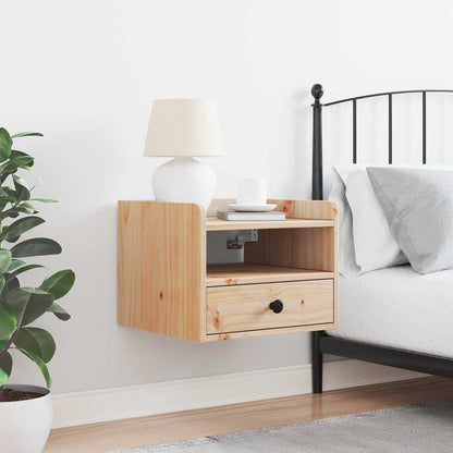 Comodino Marrone 38 x 36 x 29.5 cm Legno di pino massello