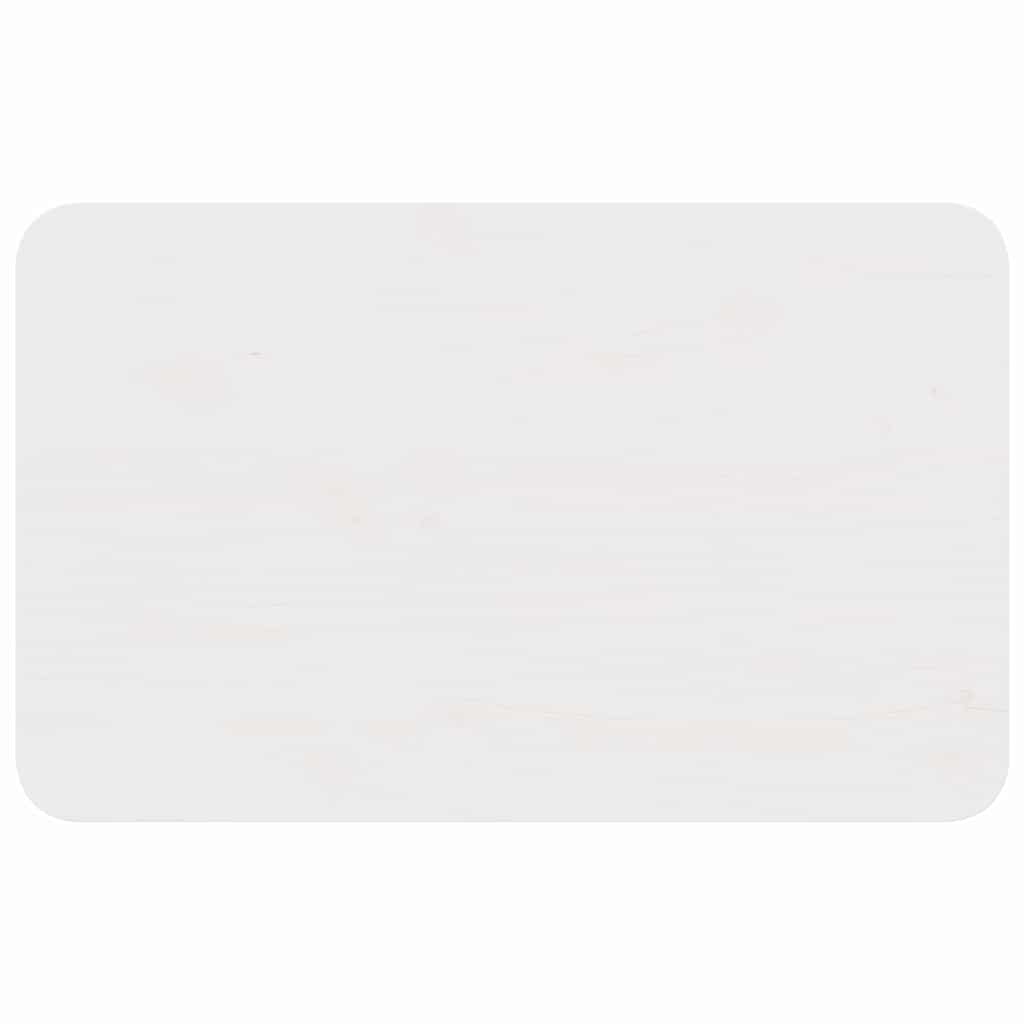 Tavolino da salotto Bianco 80 x 50 x 31 cm