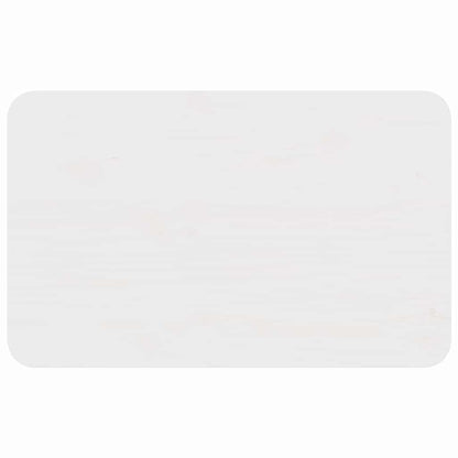 Tavolino da salotto Bianco 80 x 50 x 31 cm