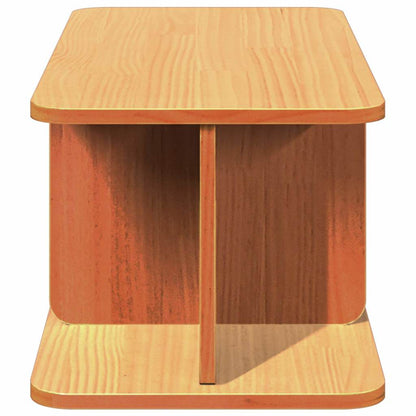 Tavolino da salotto Cera marrone 80 x 39.5 x 33.5 cm