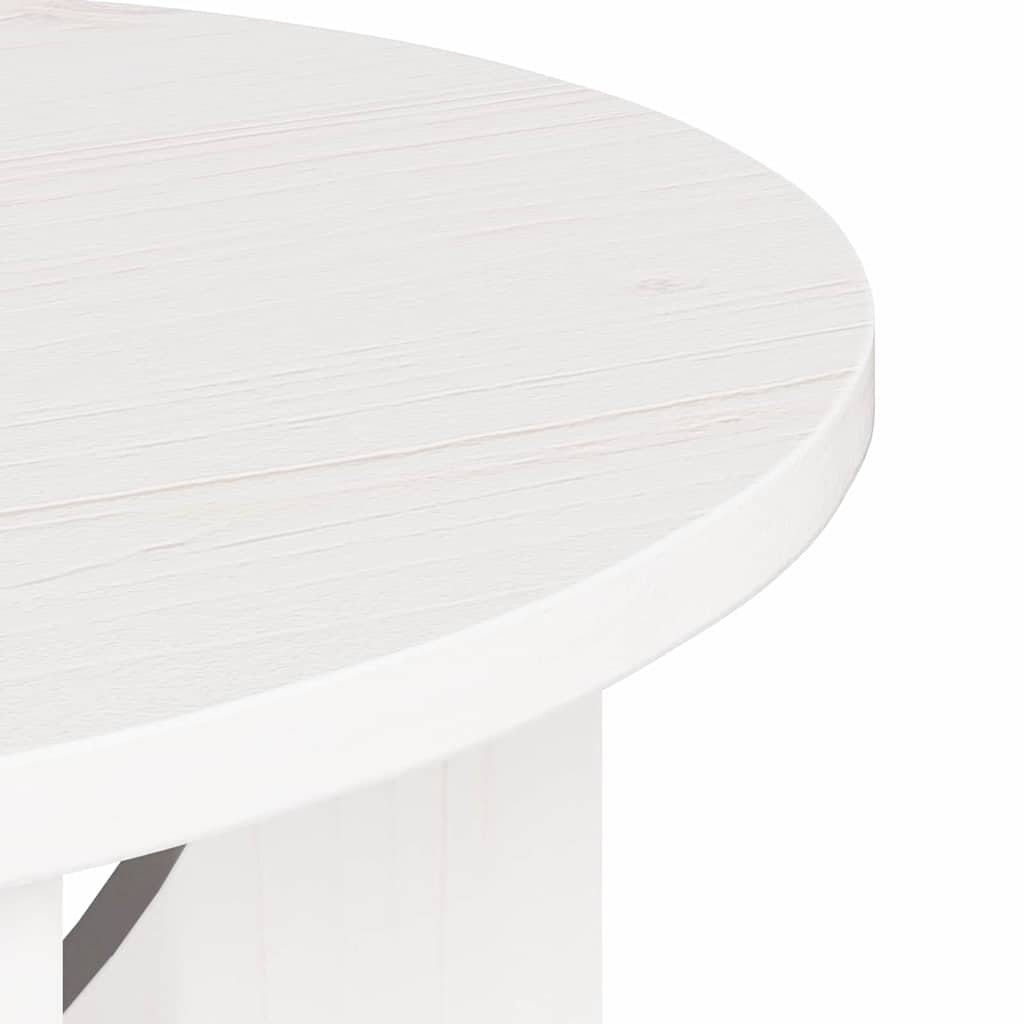 Tavolino da salotto Bianco 50 x 50 x 35 cm | homemem39