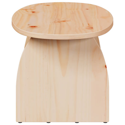 Tavolino da salotto Marrone 80 x 40 x 35 cm Pino massello