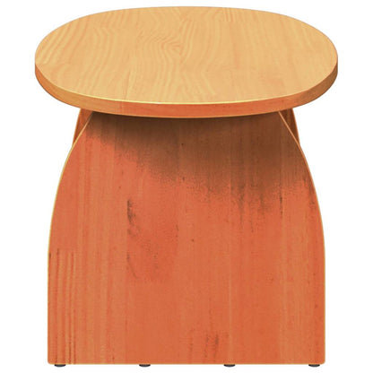 Tavolino da salotto Marrone cerato 80 x 40 x 35 cm