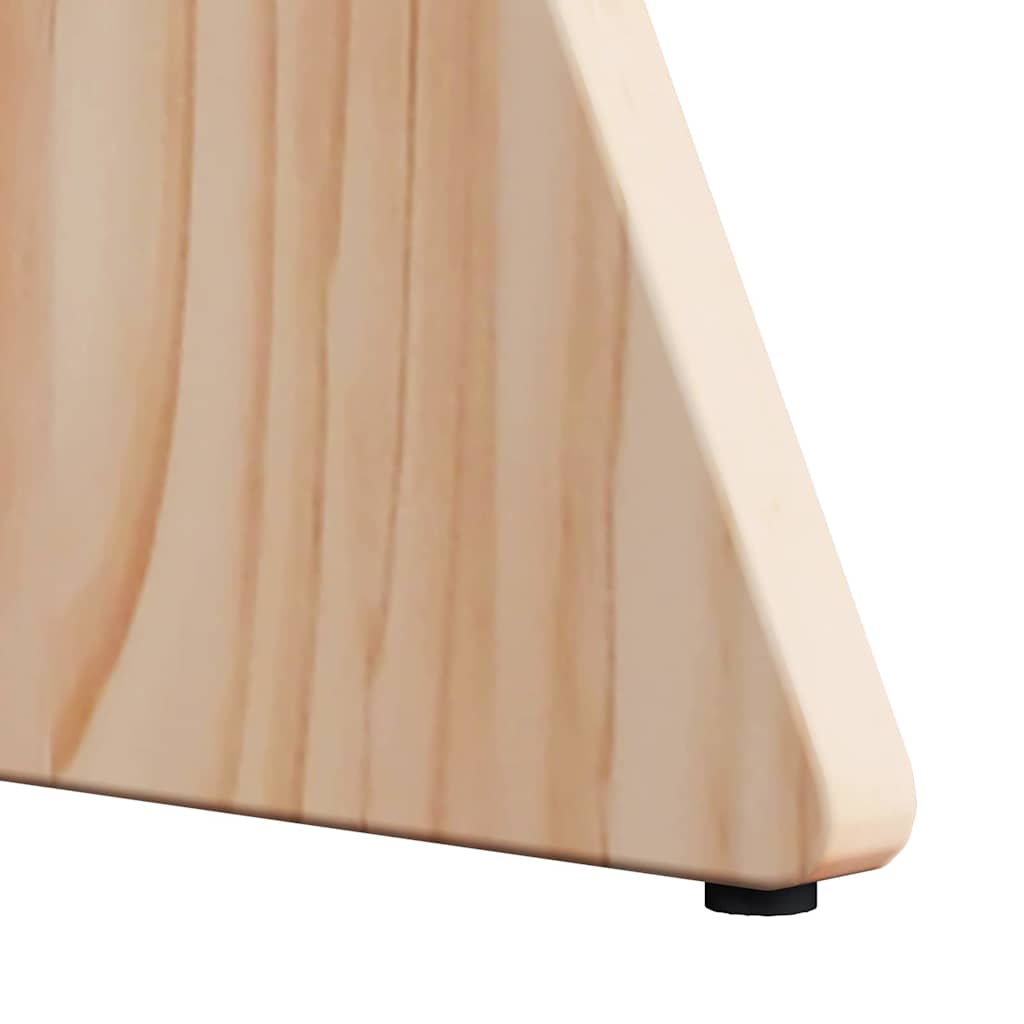 Tavolino da salotto 3 pcs Naturale