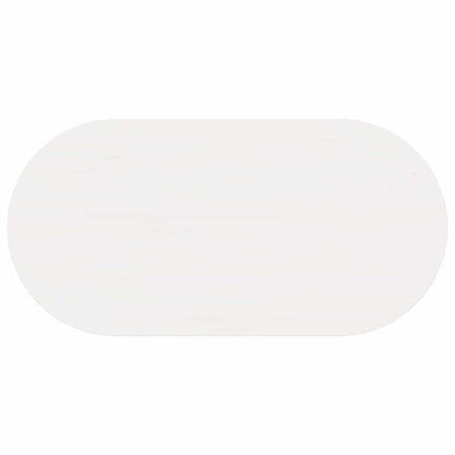 Tavolino da salotto Bianco 80 x 39,5 x 35 cm