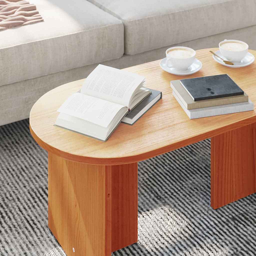 Tavolino da salotto Marrone cerato 80 x 39,5 x 35 cm | homemem39