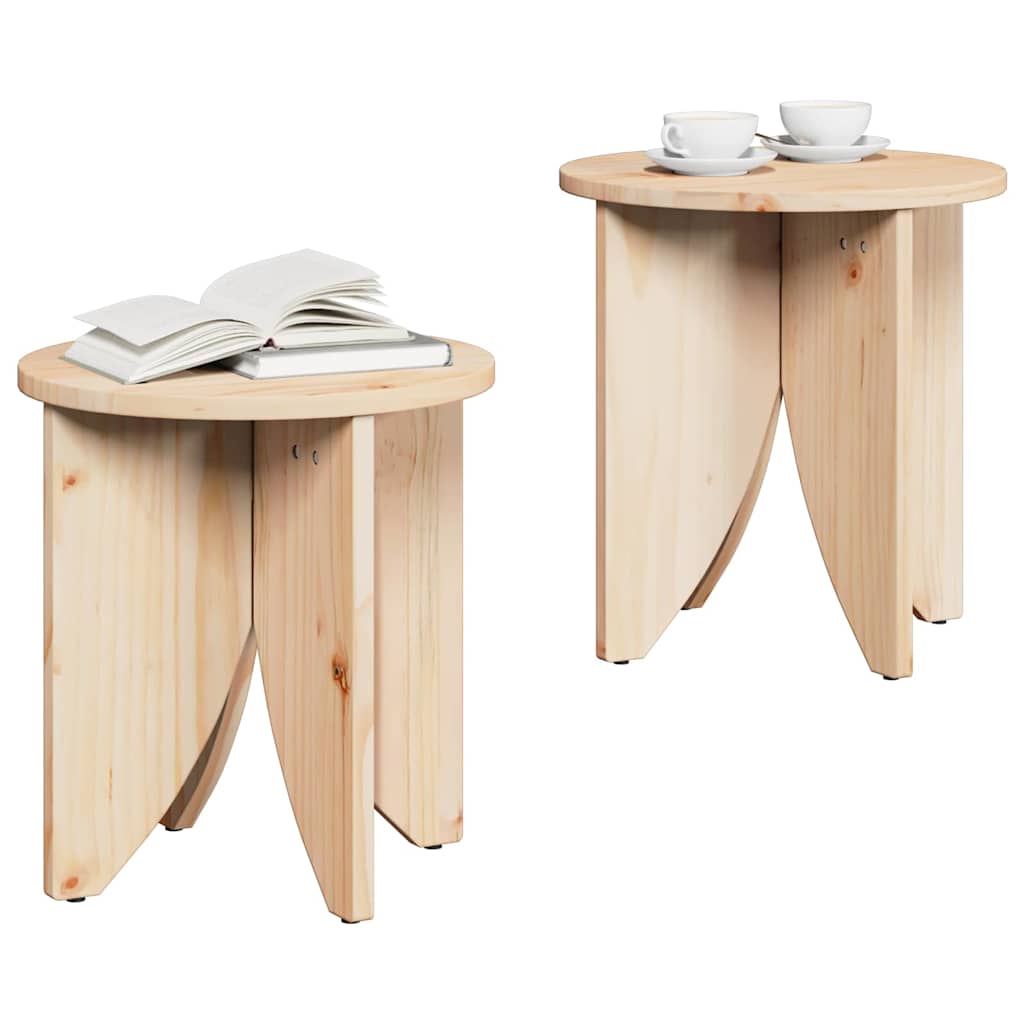 Tavolino da salotto 2 pcs Naturale | homemem39