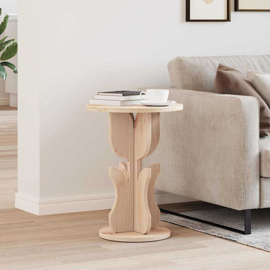 Tavolino da salotto Naturale 39,5 x 39,5 x 53,5 cm | homemem39