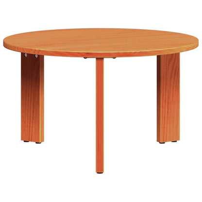 Tavolino da salotto 2 pz Marrone cerato 47,5 x 47,5 x 27 cm