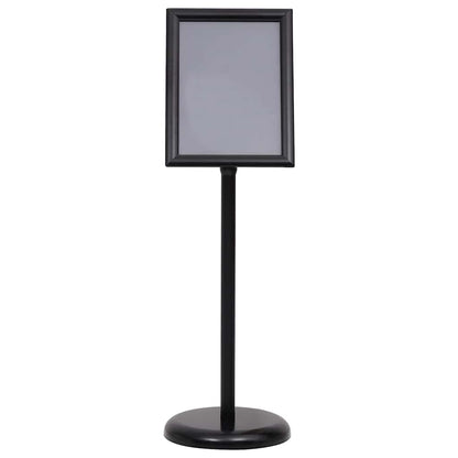 Supporti per poster 2 pcs Nero 32.5 x 24 x 78 cm