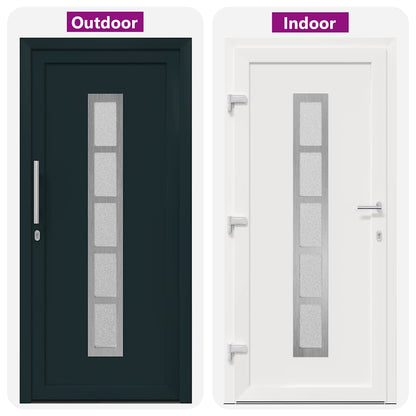 Porta Frontale Antracite PVC