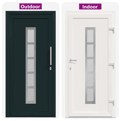 Porta Frontale Antracite PVC