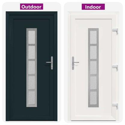 Porta Frontale Antracite PVC