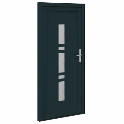Porta d'ingresso Antracite PVC
