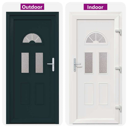 Porta Frontale Antracite PVC