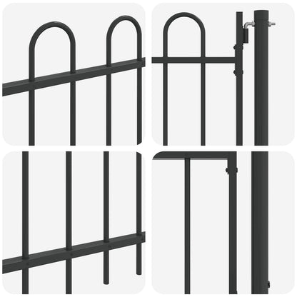 Cancello per recinzione BOXTEL 103 x 124,5 cm | homemem39