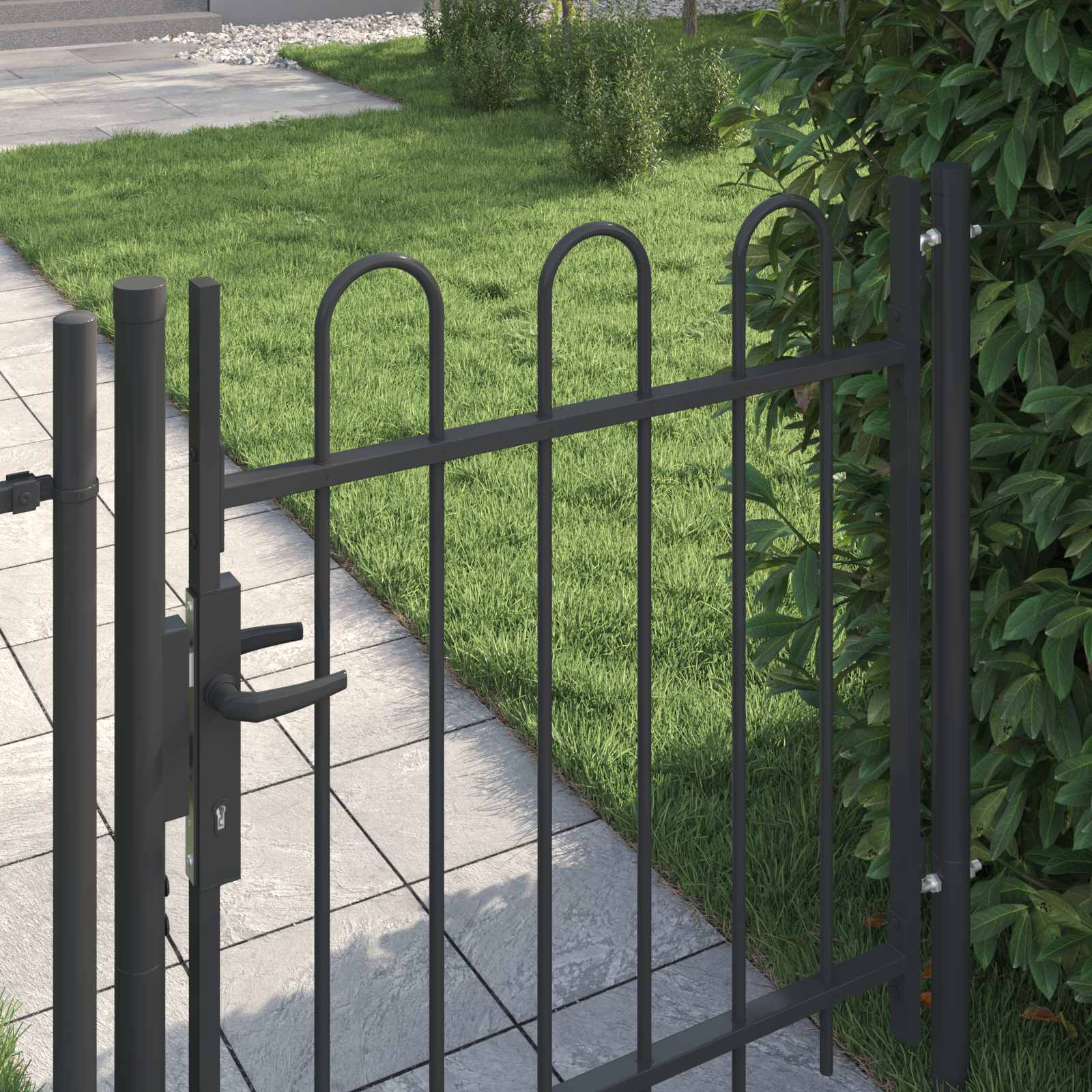 Cancello per recinzione BOXTEL 103 x 150 cm | homemem39