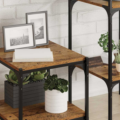 Scaffale 4 pcs Marrone 40 x 40 x 1.5 cm Legno multistrato