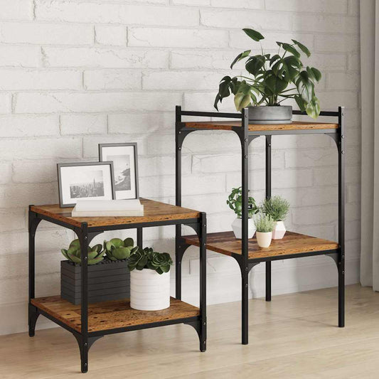 Scaffale 4 pcs Marrone 40 x 40 x 1.5 cm Legno multistrato